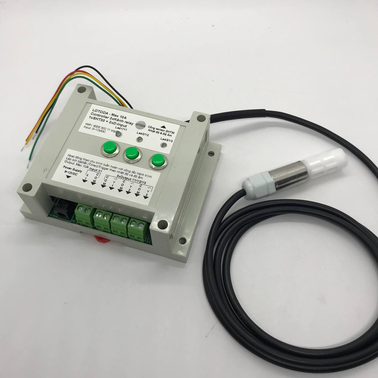 Thiết bị Controller IoT WiFi 1 Input DC/AC 3 Kênh Output DC/AC 2DI & 1 ...