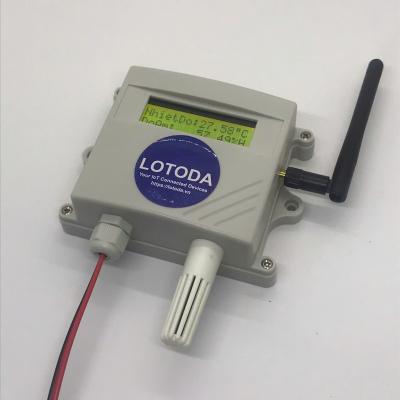 Thiết bị IoT LoRa Sensor Node - Nhiệt Độ & Độ Ẩm LCD - Type2